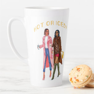 Beste vrienden, BFF, warme koffie, ijskoffie, latt Latte Mok