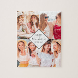 Beste Vrienden BFF's Beste Vrienden Naam Fotocolla Legpuzzel