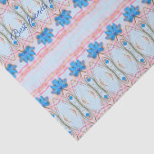 Beste Vrienden  Bloemen Tissue Papier (Detail)