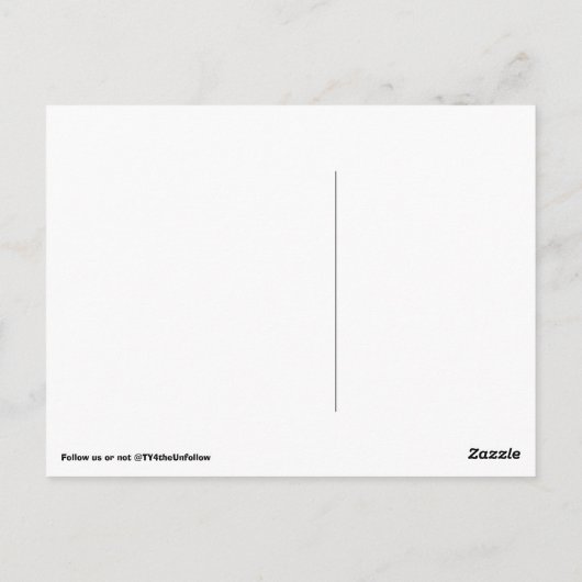 Beste vrienden briefkaart (Achterkant)