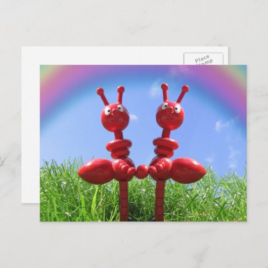 Beste vrienden briefkaart (Voorkant / Achterkant)