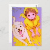 Beste vrienden briefkaart (Voorkant / Achterkant)