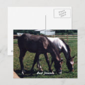 Beste vrienden briefkaart (Voorkant / Achterkant)