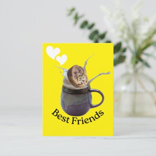 Beste vrienden briefkaart (Staand voorkant)