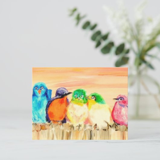 Beste vrienden briefkaart (Staand voorkant)