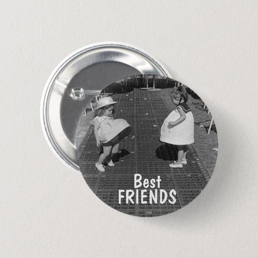 Beste vrienden Button (Voorkant /achterkant)