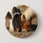 Beste vrienden! Button met twee pony's (Voorkant)