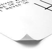 Beste vrienden-cadeauidee voor vrienden poster (Hoek)