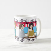 Beste Vrienden & Café Vibes Koffiemok (Voorkant rechts)