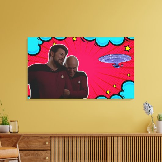 Beste vrienden canvas afdruk (Insitu (Woonkamer))