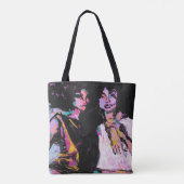 Beste vrienden Canvas tas (Achterkant)