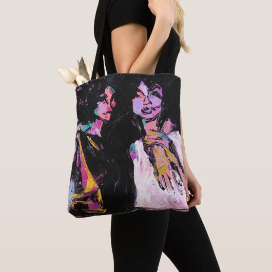 Beste vrienden Canvas tas (Dichtbij)