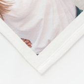 Beste vrienden | Casual script en multi-fotoraster Fleece Deken (Hoek)