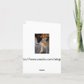 Beste Vrienden - Cat & Duitse Herder Kaart (Achterkant)