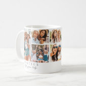 Beste vrienden Chic Minimalist BFF Foto Koffiemok (Voorkant links)