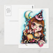 Beste vrienden... Circus Fun. Briefkaart (Voorkant / Achterkant)