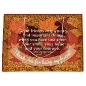 Beste vrienden, citaat large cadeautasje (Voorkant)