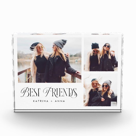Beste Vrienden Collage Fotoblokken (Voorkant)