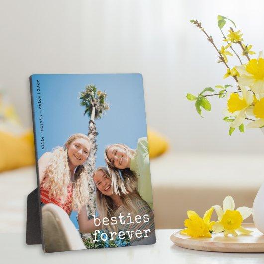 Beste Vrienden Custom Besties Forever Overlay Foto Fotoplaat