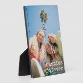 Beste Vrienden Custom Besties Forever Overlay Foto Fotoplaat (Zijkant)