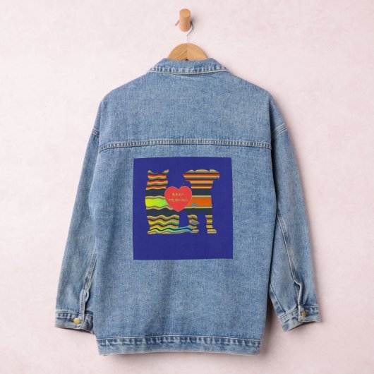 Beste vrienden denim jacket (Hangar)