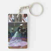 Beste vrienden die getrouwd zijn sleutelhanger (achterkant)