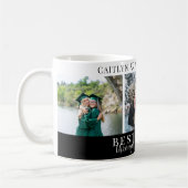 Beste vrienden door dik en dunne drie foto koffiemok (Links)