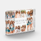 Beste Vrienden Elegante BFF Collage Foto (Links)