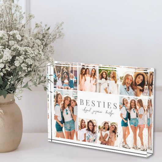 Beste Vrienden Elegante BFF Collage Foto
