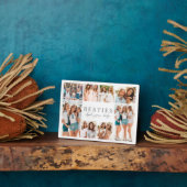 Beste Vrienden Elegante BFF Collage Foto Fotoplaat (Zijkant)