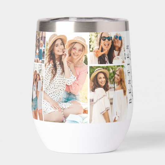 Beste Vrienden Elegante BFF Foto (Achterkant)