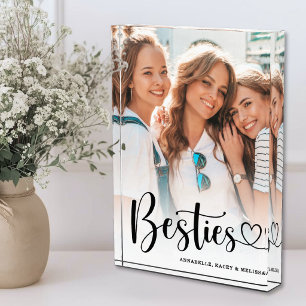 Beste Vrienden Elegante BFF-foto Fotoblokken
