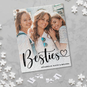 Beste Vrienden Elegante BFF-foto Legpuzzel