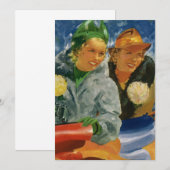  beste vrienden! Elegante en stijlvolle vrouwen (Voorkant / Achterkant)