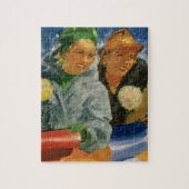  beste vrienden! Elegante en stijlvolle vrouwen Legpuzzel (Verticaal)