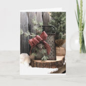 BESTE VRIENDEN EN HERINNERINGEN SPECIALE KERST KAA FEESTDAGEN KAART (Voorkant)