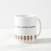 Beste vrienden en Ice Cream Cones Coffee-Mok Koffiemok (Voorkant rechts)