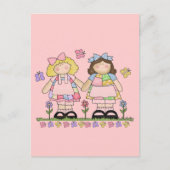 Beste vrienden en liefhebbers briefkaart (Voorkant)