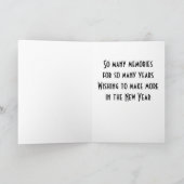 BESTE VRIENDEN EN MEMORIA SPECIALE CHRISTMASCARD FEESTDAGEN KAART (Binnen)