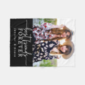 Beste vrienden fleece deken (Voorkant (Horizontaal))