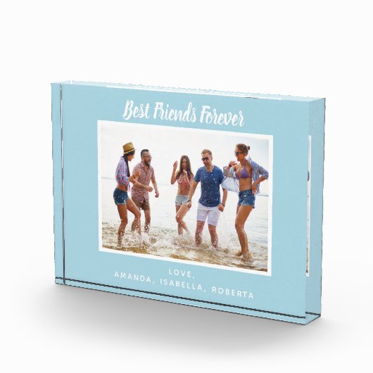Beste Vrienden Forever aangepaste foto lichtblauw (Rechts)