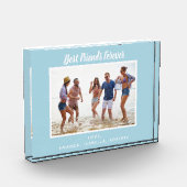 Beste Vrienden Forever aangepaste foto lichtblauw (Links)