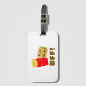 Beste vrienden Forever Bagagelabel (Voorkant (verticaal))