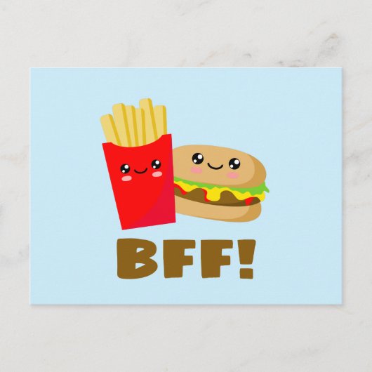 Beste vrienden Forever Briefkaart (Voorkant)
