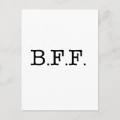 Beste vrienden Forever Briefkaart (Voorkant)