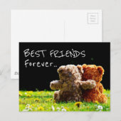 Beste vrienden Forever Briefkaart (Voorkant / Achterkant)
