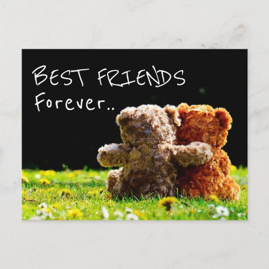 Beste vrienden Forever Briefkaart (Voorkant)