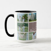 Beste Vrienden Forever Fotocollage Custom 10-foto Mok (Links)