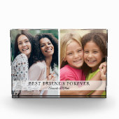 Beste Vrienden Forever Friend Gift 2 Afbeelding Co Fotoblokken (Voorkant)