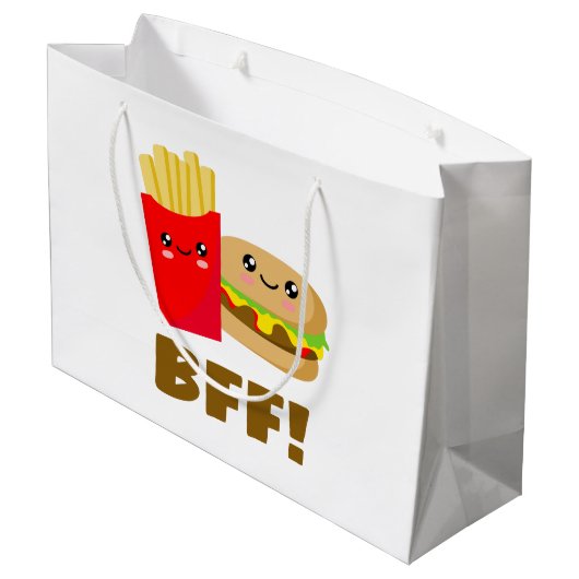 Beste vrienden Forever Groot Cadeauzakje (Achterkant Gekanteld)